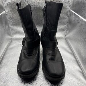 Harley-Davidson Black Leather Boots